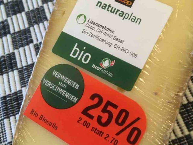 Bio Biocella Halbhartkäse, Vollfett von Valentinmus | Hochgeladen von: Valentinmus