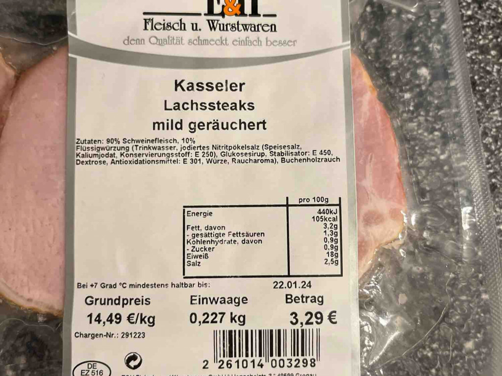 Kasseler Lachssteaks, mild geräuchert von chrgil68 | Hochgeladen von: chrgil68