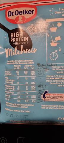 High Protein Milchreis, unzubereitet von BuddhaBrot_ | Hochgeladen von: BuddhaBrot_