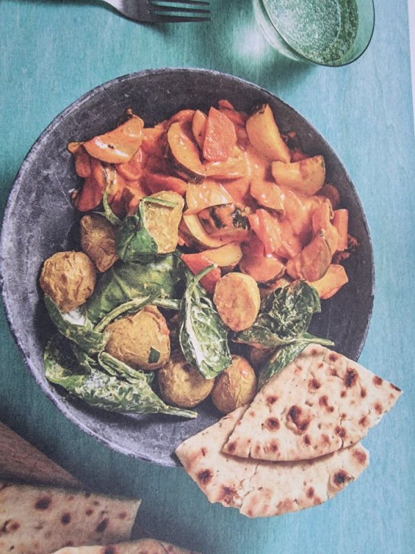 Ofen-Korma-Curry mit Saag-Aloo-Salat von stefanseiler488 | Hochgeladen von: stefanseiler488