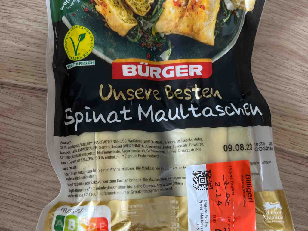 Spinat Maultaschen, Vegetarisch von michaelsklar | Hochgeladen von: michaelsklar