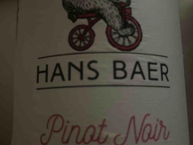 Hans Baer Pinot Noir von Anna2506 | Hochgeladen von: Anna2506