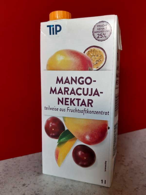 Mango-Maracuja-Nektar, Teilweise aus Fruchtsaftkonzentrat von Gr | Hochgeladen von: Grrr