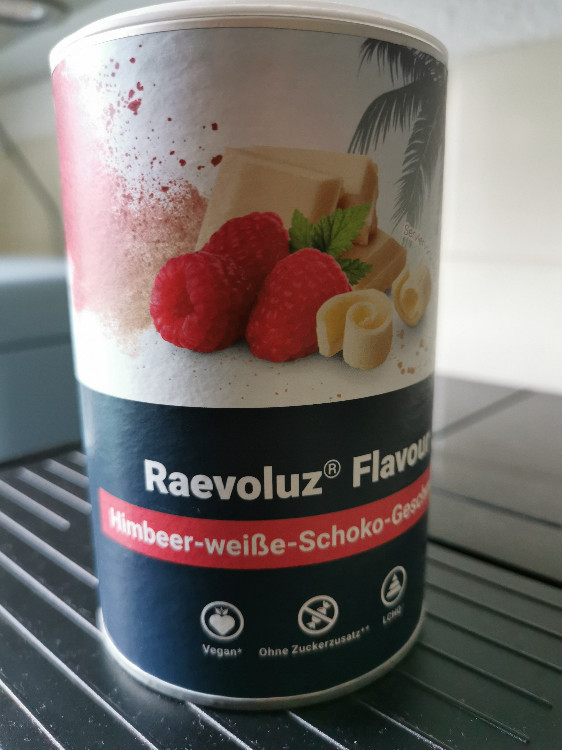 Raevoluz Flavour, Himbeer-Weiße-Schoko-Grschmack von ledneS | Hochgeladen von: ledneS