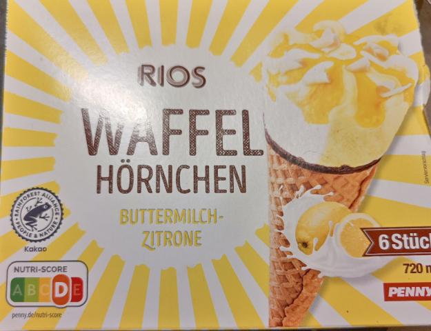 Rios Waffelhörnchen, Buttermilch -Zitrone von Nic1 | Hochgeladen von: Nic1