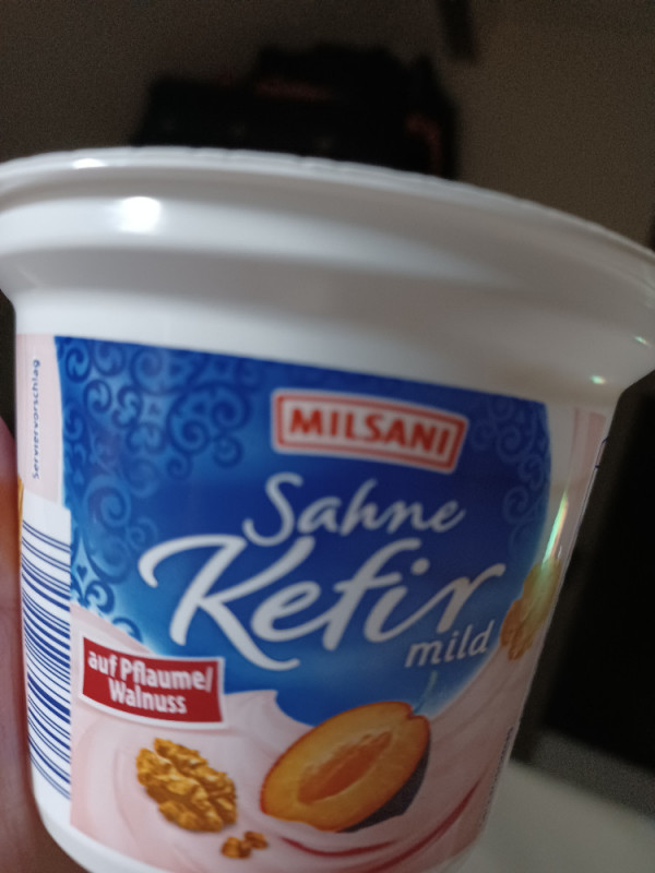 Sahne Kefir mild, Pflaume Walnuss von Kalineken | Hochgeladen von: Kalineken