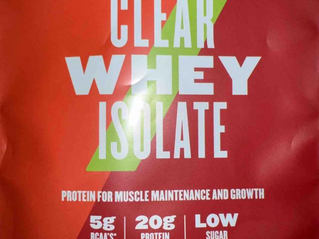 Clear Whey Isolate, Strawberry Kiwi von nicowdnr | Hochgeladen von: nicowdnr