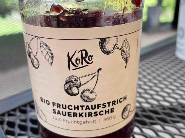 Bio Fruchtaufstrich Sauerkirsch, 75% Fruchtgehalt von Asco34 | Hochgeladen von: Asco34