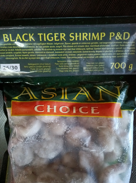 Black Tiger Shrimp P & D, rohe von Die_Anna_M | Hochgeladen von: Die_Anna_M