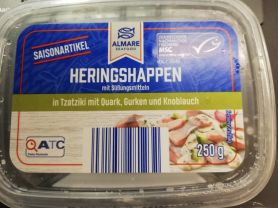 Heringshappen in Tzatziki mit Quark, Gurken + Knoblauch, Fis | Hochgeladen von: 1.Doris