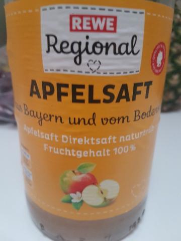 Apfelsaft direkt Rewe regional, 100% Fruchtgehalt naturtrüb von  | Hochgeladen von: mkronawi