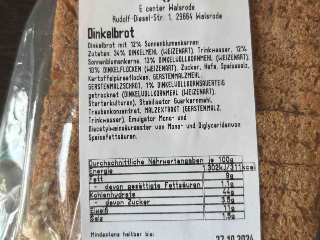 Dinkelbrot von emmistroh | Hochgeladen von: emmistroh