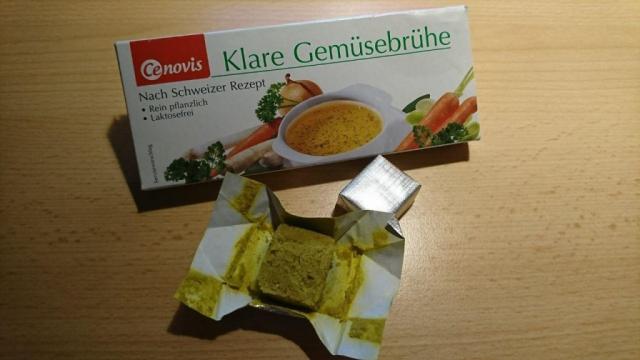 Klare Gemüsebrühe (Würfel unzubereitet) | Uploaded by: gkrmbl