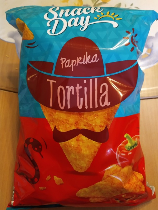 Chips - Calories Day, - Fddb Paprika Snack Tortilla