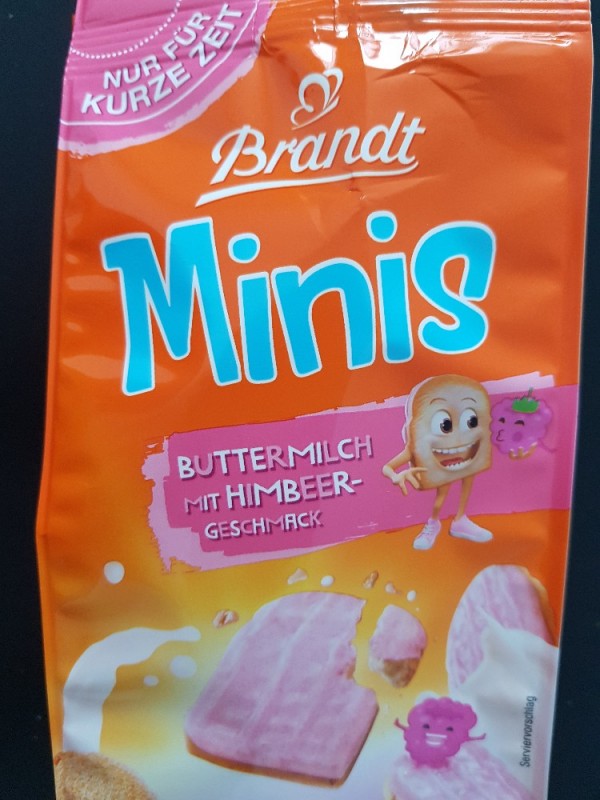 Brandt Minis, Buttermilch mit Himbeer-Geschmack von Kathiwf | Hochgeladen von: Kathiwf