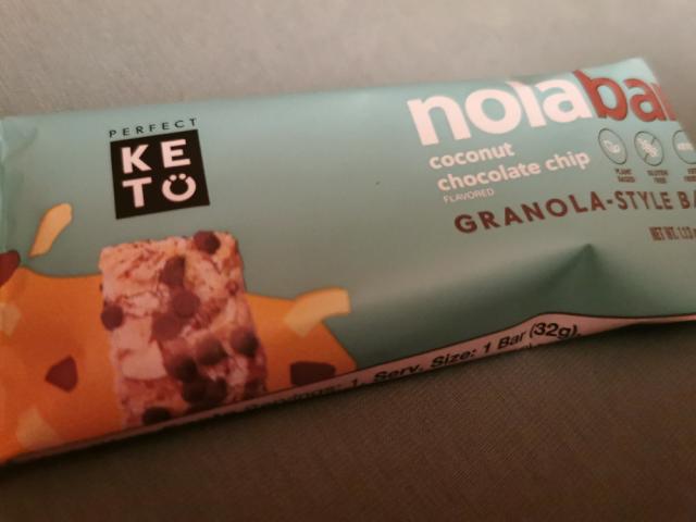 Perfect Keto Nola Bar, coconut chocolate chip by cannabold | Uploaded by: cannabold