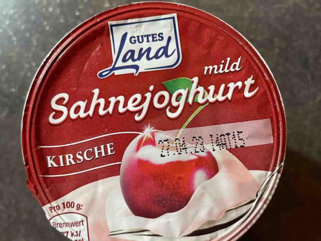 Sahnejoghurt mild, Kirsche von marenha | Hochgeladen von: marenha