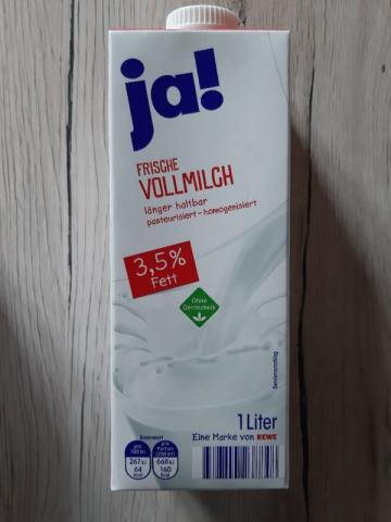 ja! FRISCHE VOLLMILCH, Vollmilch (3.5% Fett) von Nauibol | Hochgeladen von: Nauibol