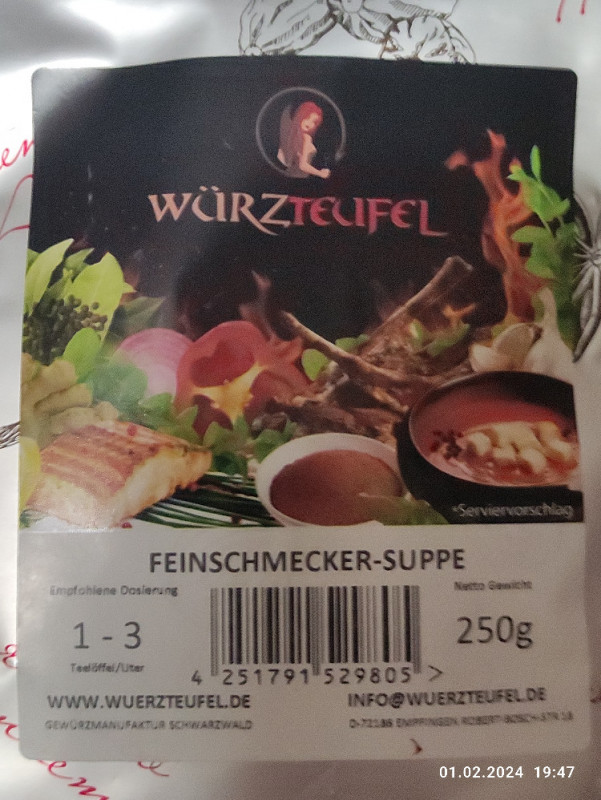 Würzteufel, Feinschmeckersuppe von Bernd R. | Hochgeladen von: Bernd R.