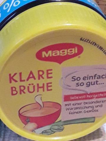 Maggi Klare Brühe von kakaduschnuffi | Hochgeladen von: kakaduschnuffi