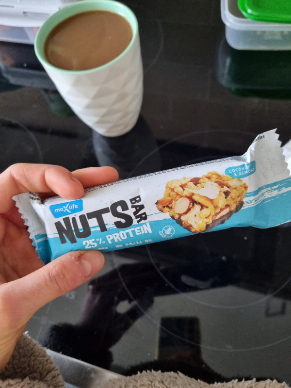 Nuts Bar, 25% Protein, vegan von Lara1608 | Hochgeladen von: Lara1608