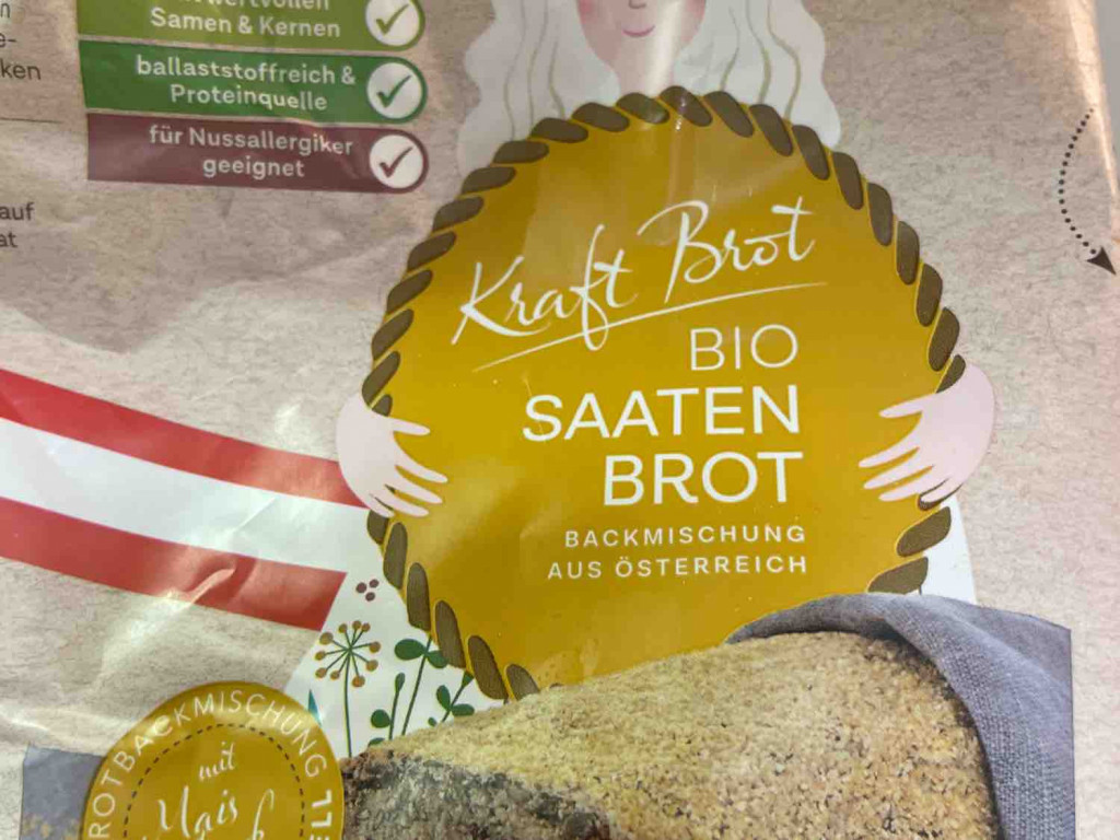 Kraft Brot bio Saaten Brot, Nährwerte für fertiges Brot von chri | Hochgeladen von: christine132