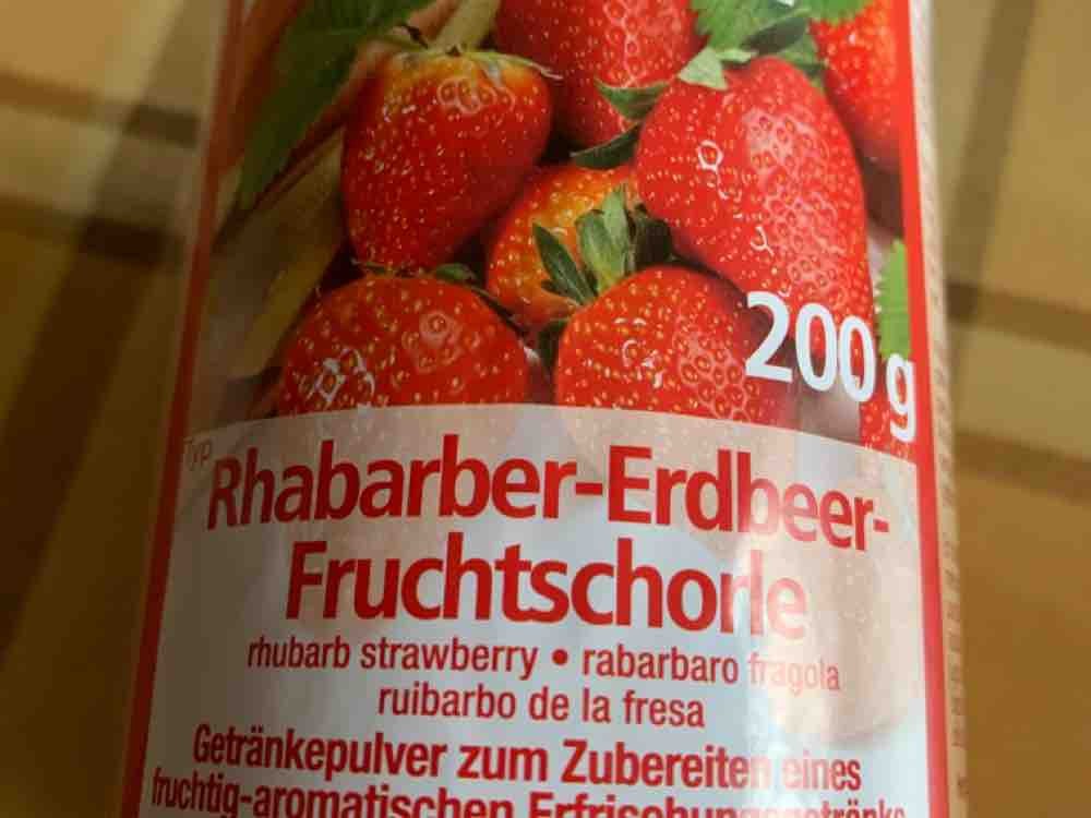 Fruchtschorle, Rhabarber-Erdbeer von hedi54 | Hochgeladen von: hedi54