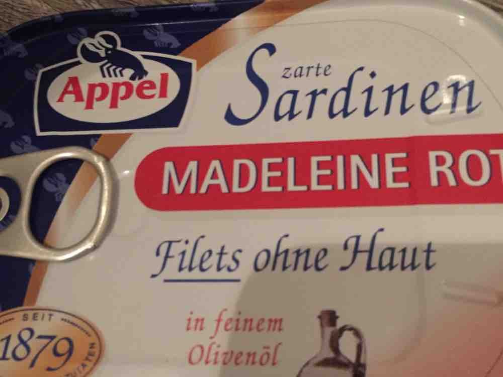 Sardinen, Madeleine Rot von JJNordhoff | Hochgeladen von: JJNordhoff
