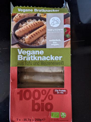 Vegane Bratknacker, aus Tofu und Weizeneiweiß von calanira | Hochgeladen von: calanira