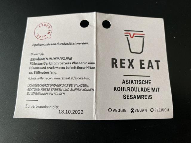 Rex Eat: Asiatische Kohlroulade mit Sesamreis | Hochgeladen von: chriger
