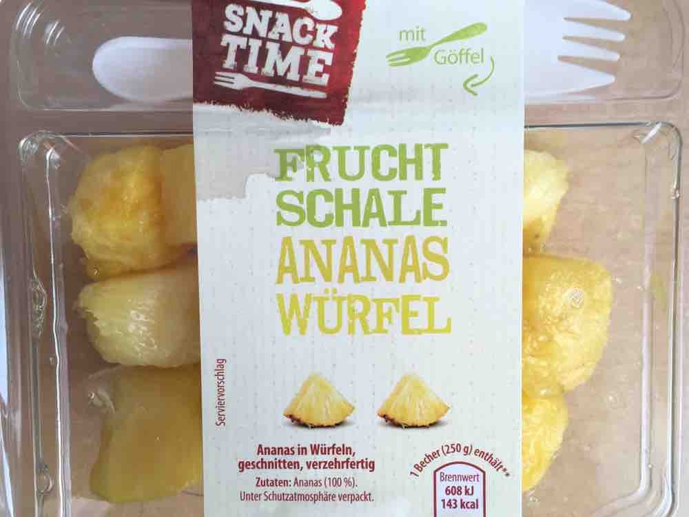 Frucht Schale Ananas Würfel von rena111 | Hochgeladen von: rena111