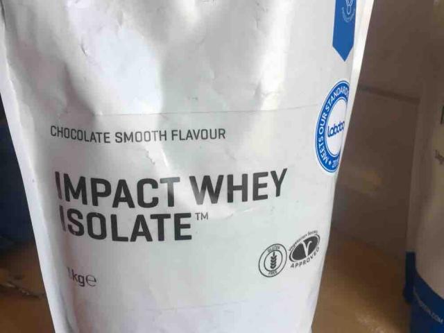 Impact Whey Isolate, Chocolate Smooth Flavour von iger | Hochgeladen von: iger