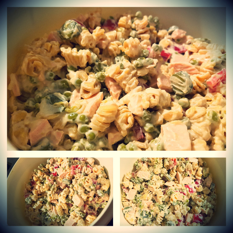 Veggie Nudelsalat, mit Kichererbsen Fusilli von Campbell | Hochgeladen von: Campbell