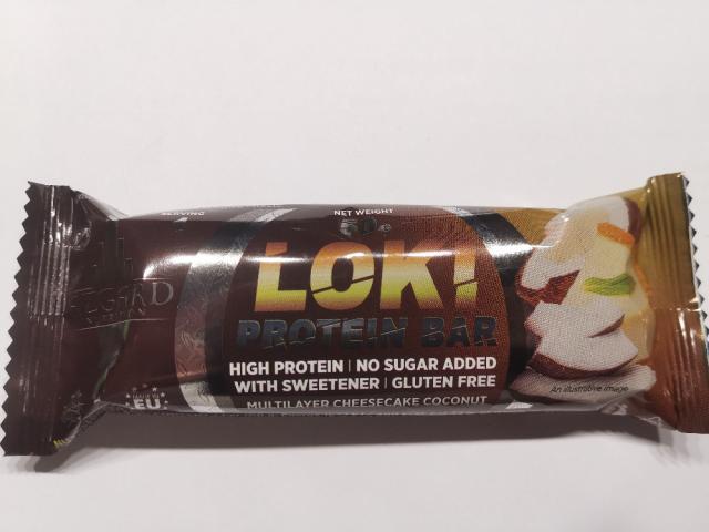 LOKI Protein bar, Cheesecake coconut by Alexx75 | Uploaded by: Alexx75