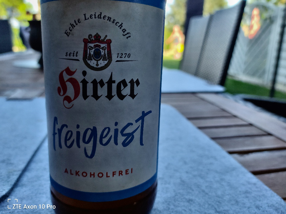 Hirter Freigeist (alkoholfrei), Bier ohne Alkohol von hrk | Hochgeladen von: hrk