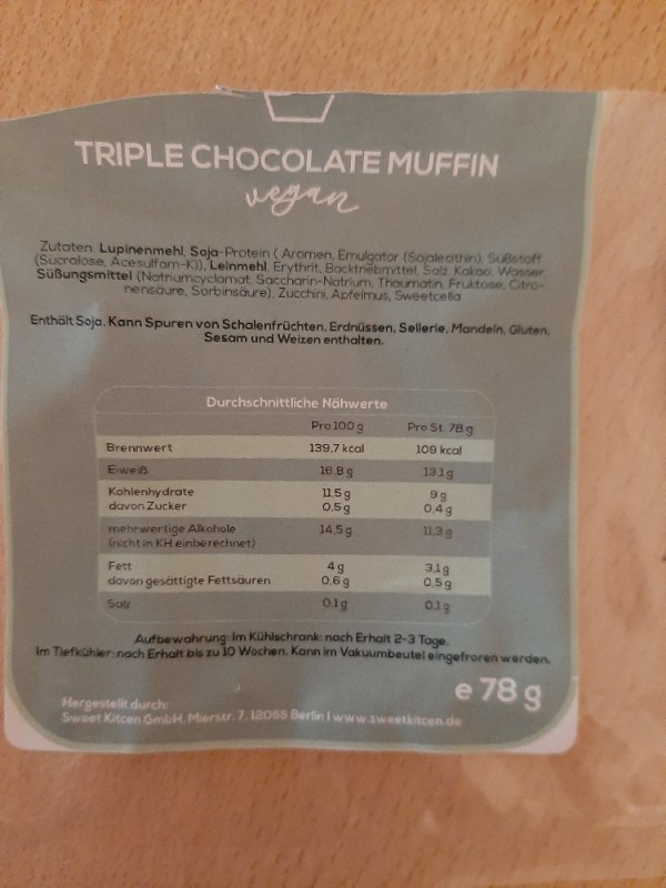 Vegan Triple Chocolate Muffin von Oksl | Hochgeladen von: Oksl