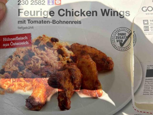 Feurige Chickenwibgs mit Tomaten-Bohnenreis von Martin3112 | Hochgeladen von: Martin3112