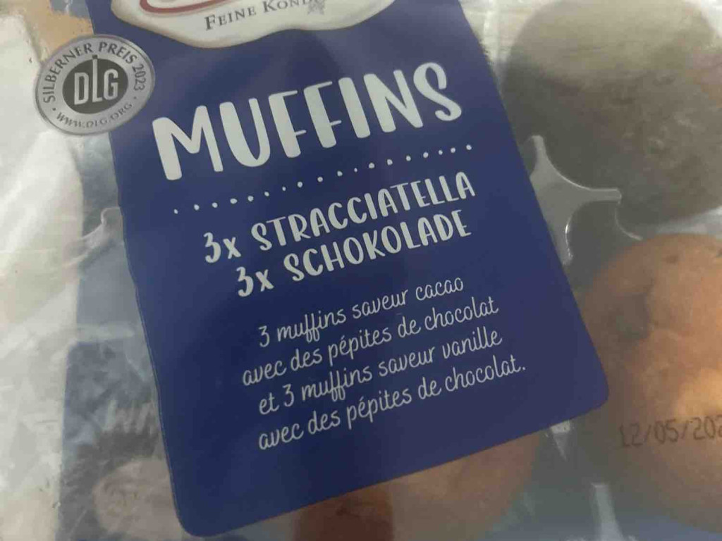 Muffins (3x Stracciatella, 3x Schokolade) von JenniferLee | Hochgeladen von: JenniferLee