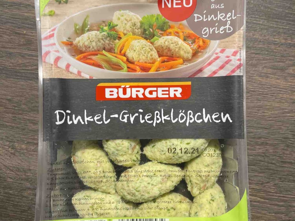 Dinkel-Grießklößchen, mit Dinkelgrieß von infoweb161 | Hochgeladen von: infoweb161