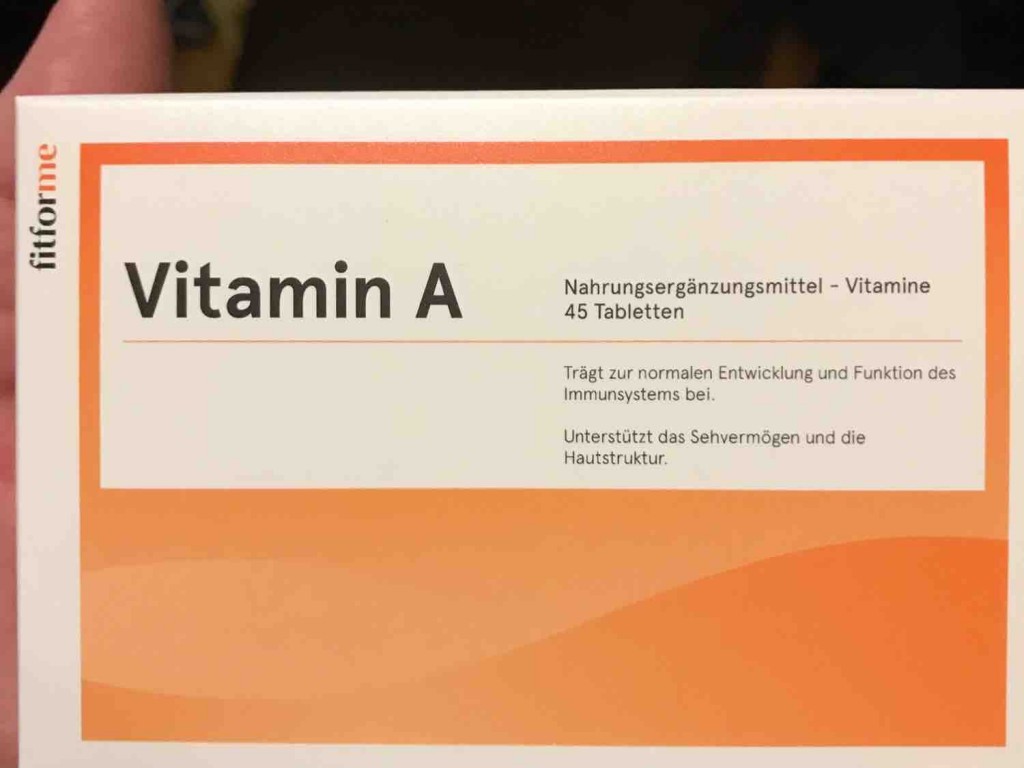 Fitforme Vitamin A von mickeywiese | Hochgeladen von: mickeywiese