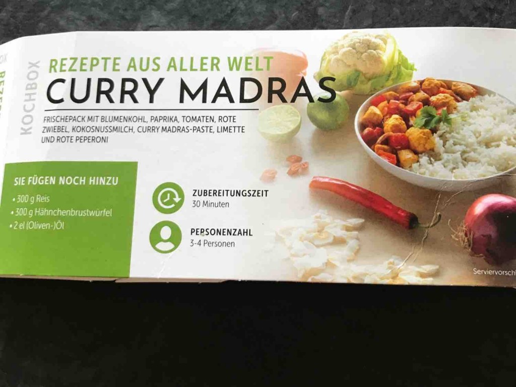 Kochbox Curry Madras, vegtarisch von Daika | Hochgeladen von: Daika