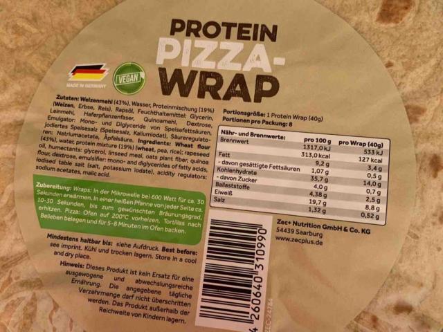 Protein Pizza-Wrap von Eri11 | Hochgeladen von: Eri11