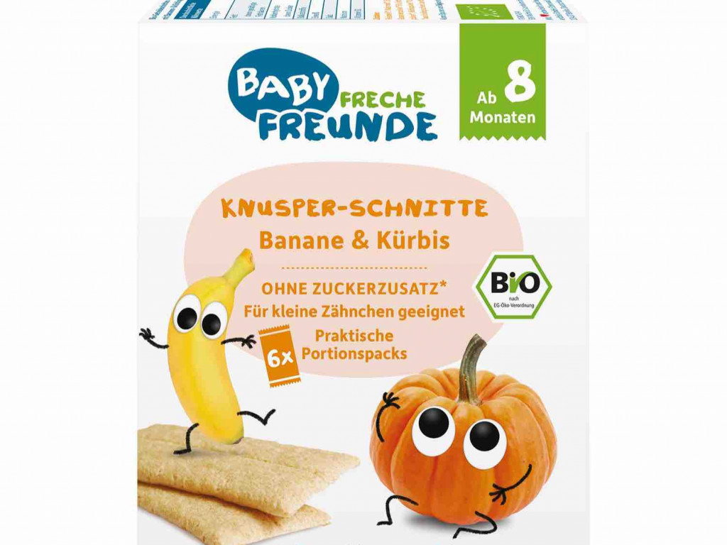 Freche Freunde Knusper-Schnitte, Banane & Kürbis von MagdalenaSo | Hochgeladen von: MagdalenaSophieF