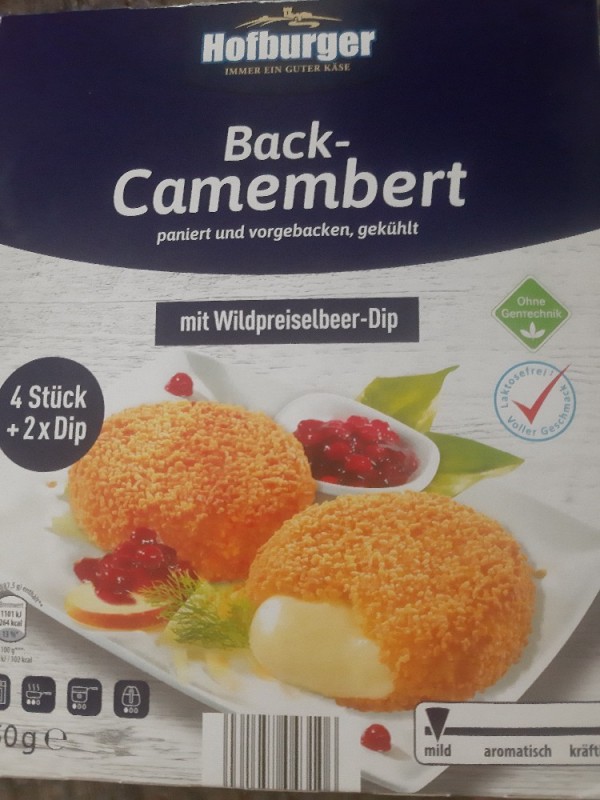 Back-Camembert, mit Wildpreiselbeer Dip von doro58 | Hochgeladen von: doro58