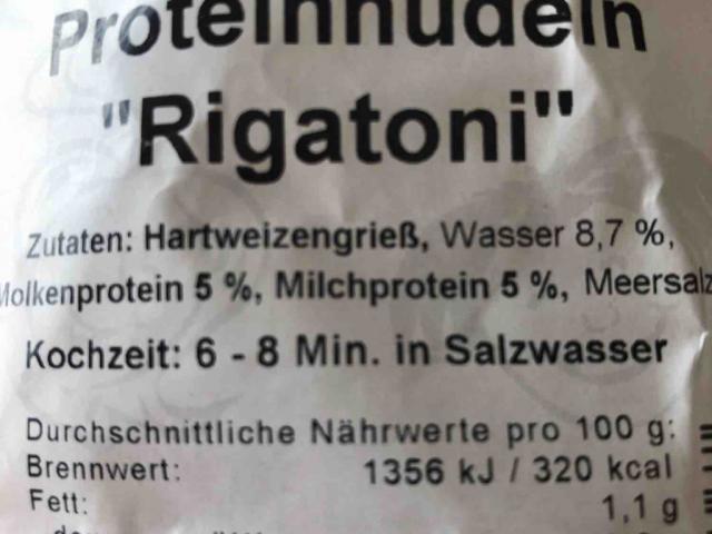 Proteinnudeln, Rigatoni von maria1973 | Hochgeladen von: maria1973