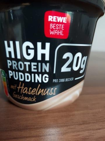 High Protein Pudding mit Haselnussgeschmack, Milch, Laktose,Süßu | Hochgeladen von: Damimad