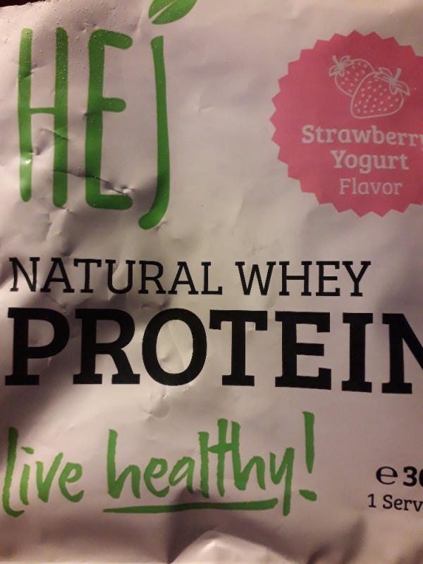 Hej Natural Whey Protein, Strawberry Yoghurt  von Avantasian0812 | Hochgeladen von: Avantasian0812