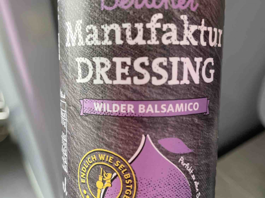 Berliner Manufaktur Dressing Wilder Balsamico von SilkeJani | Hochgeladen von: SilkeJani