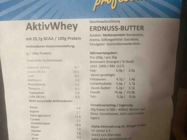 ActivWhey Erdnuss-Butter von JorschF1 | Hochgeladen von: JorschF1