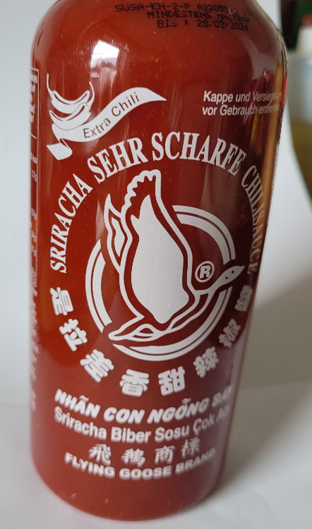 Flying Goose Sriracha Hot Sauce by Avenga | Hochgeladen von: Avenga